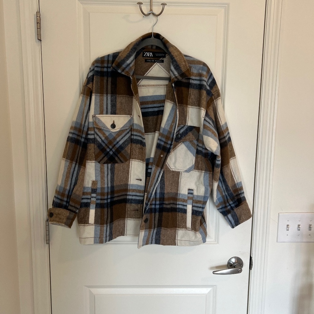 Zara womens shacket